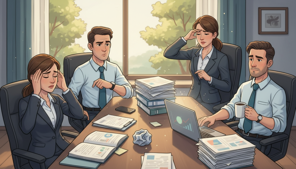 Early warning signs of stress 