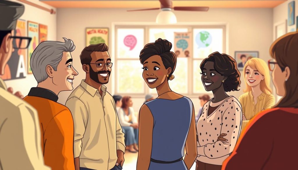 breaking the stigma around mental health through community support and conversation