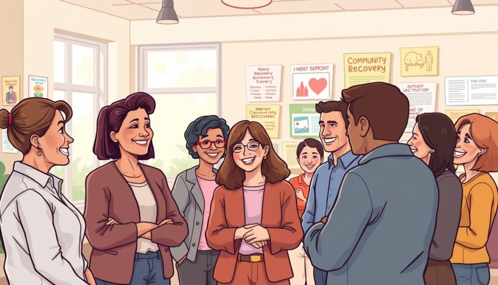how community support can help people recover