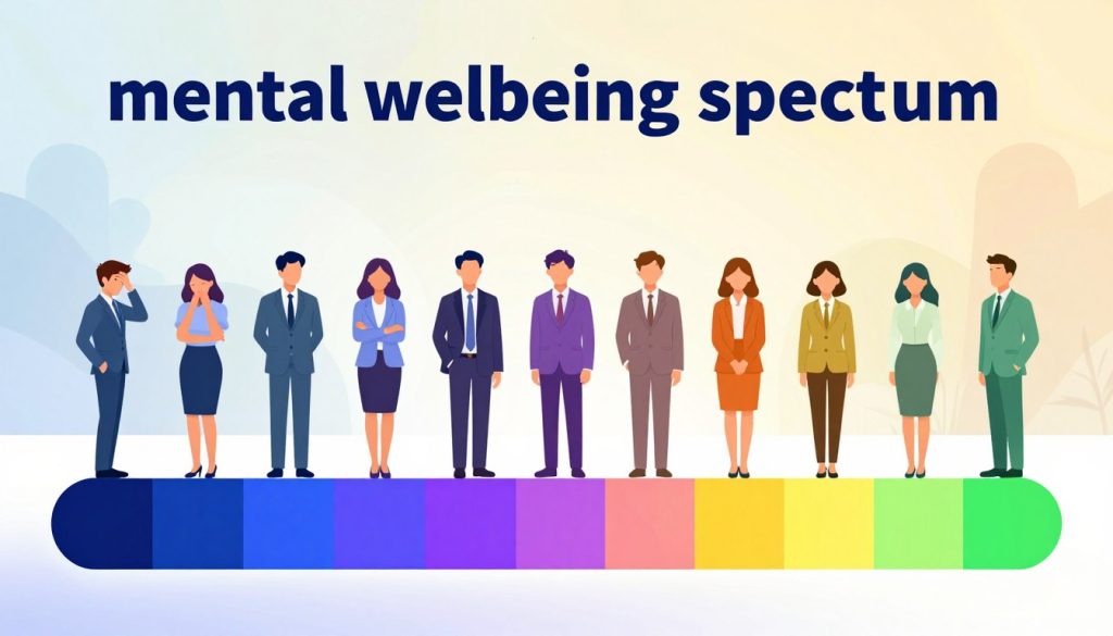 mental wellbeing spectrum