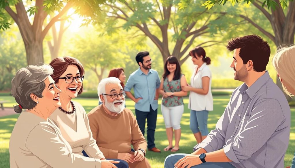 social connections and healing through community support