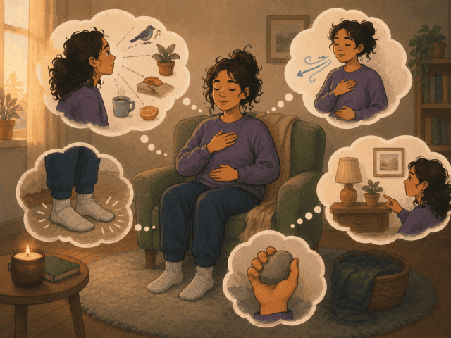 Five Grounding Techniques for Anxiety