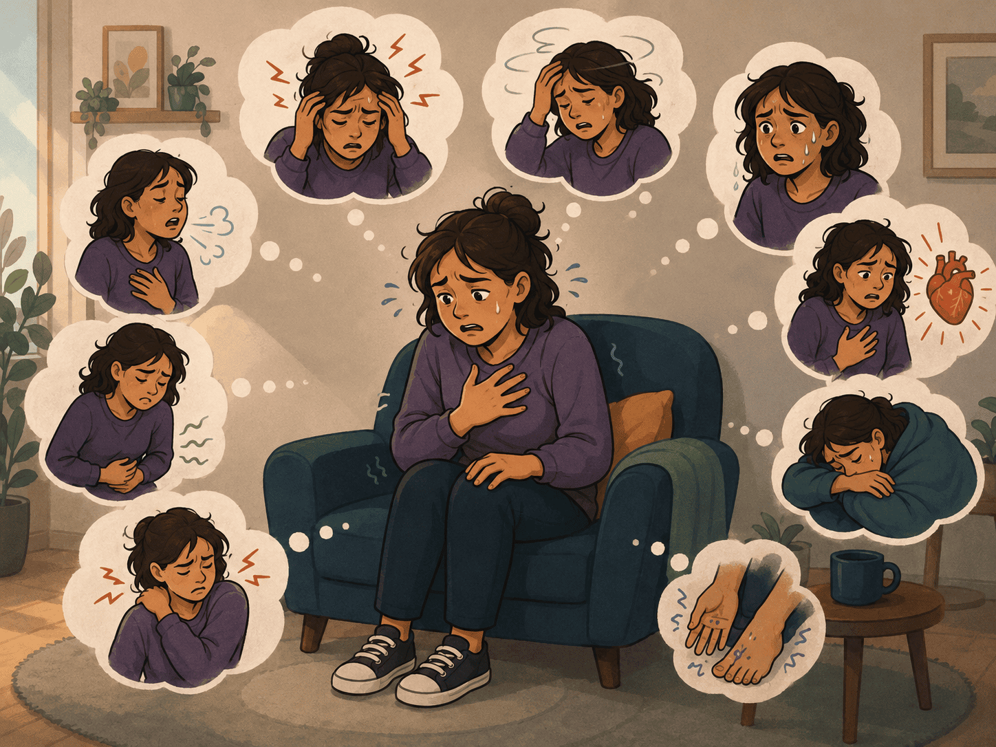 The Physical Symptoms of Anxiety Explained